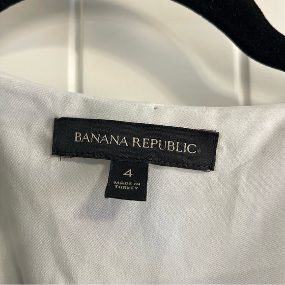 Banana Republic Dress Size 4 Spring Floral Ruffles High Low Feminine Romantic - Picture 4 of 8